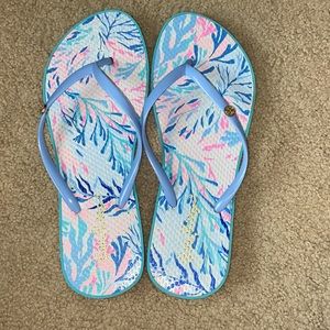 Lilly Pulitzer Flip Flops
